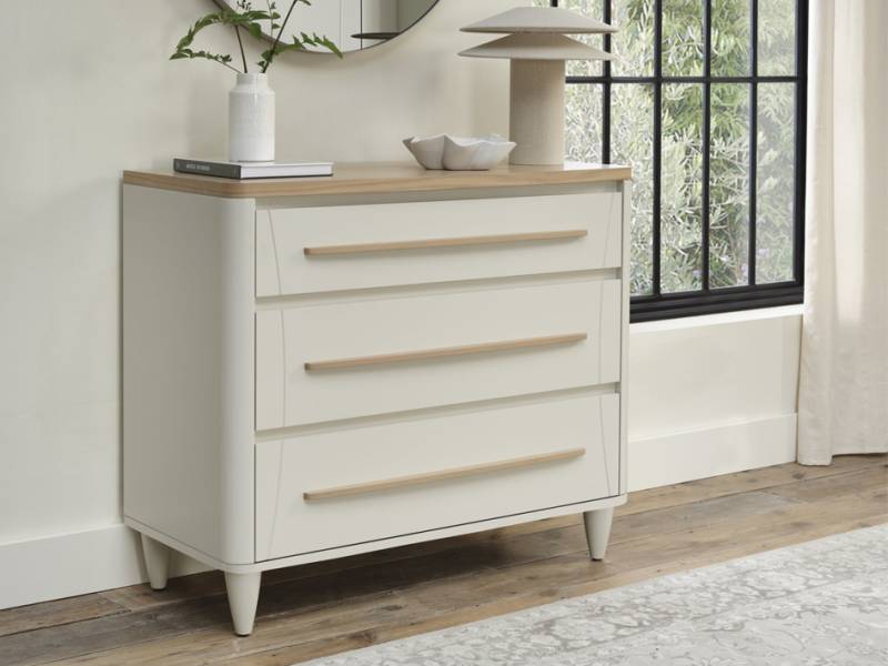 Luca chest of drawers in a living room
