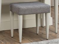 Luca stool for the dressing table