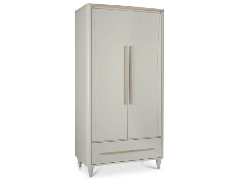 Luca wardrobe on white background