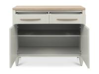 Narrow Luca sideboard on a white background