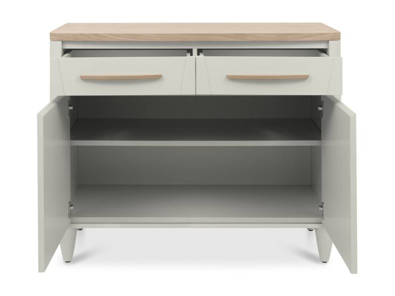 Narrow Luca sideboard on a white background