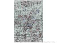 Orion abstract pink metallic rug