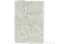 Plush white ultra thick rug
