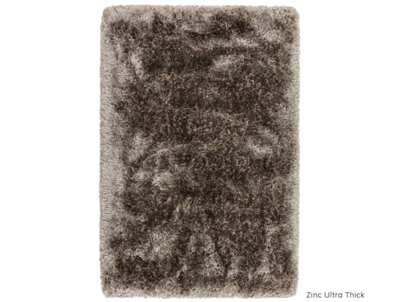 Plush zinc ultra thick rug
