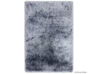 Plush airforce blue rug