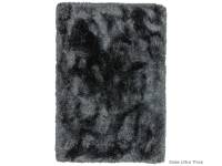 Plush slate ultra thick rug
