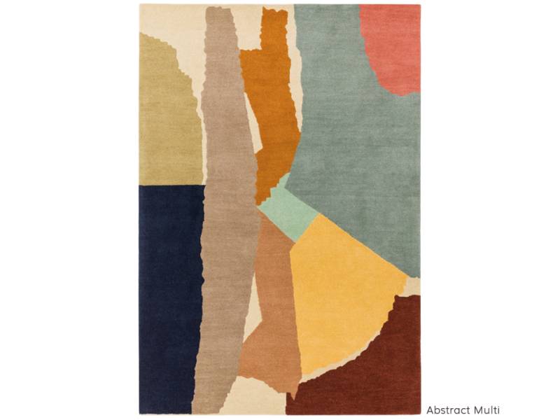 Reef abstract multi rug