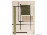 Reef outline khaki rug