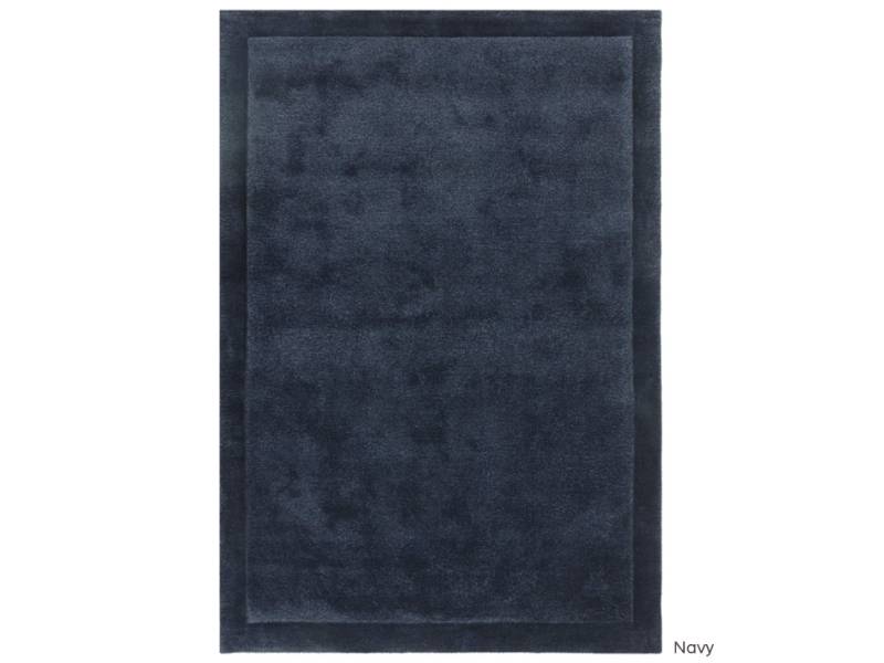 Rise navy rug