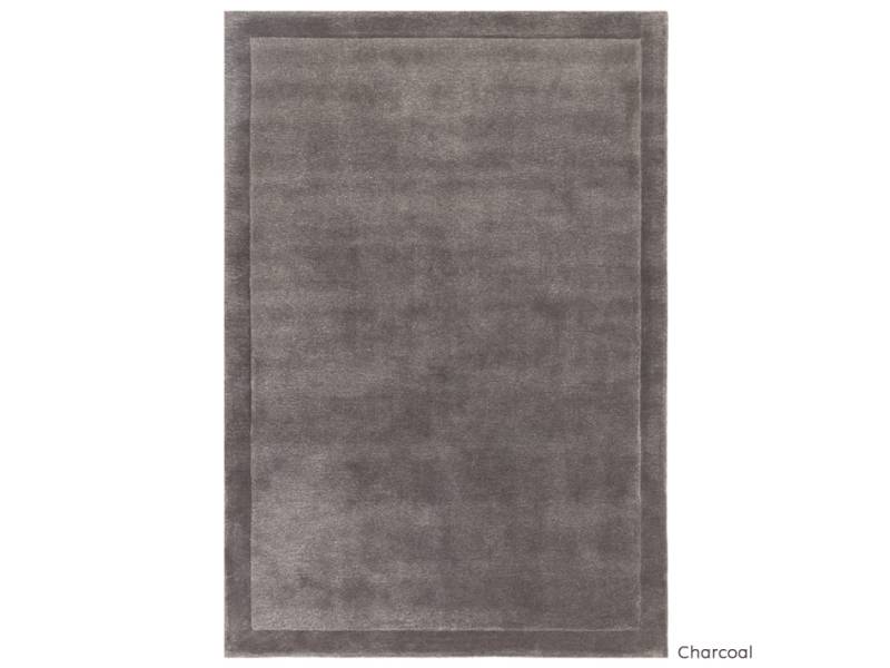 Rise charcoal rug