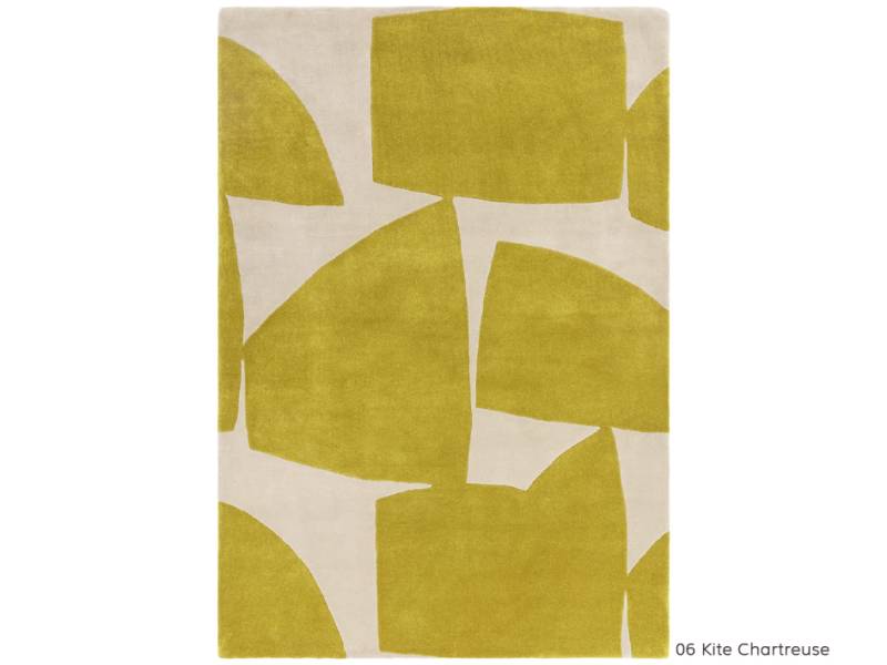 Romy kite chartreuse rug