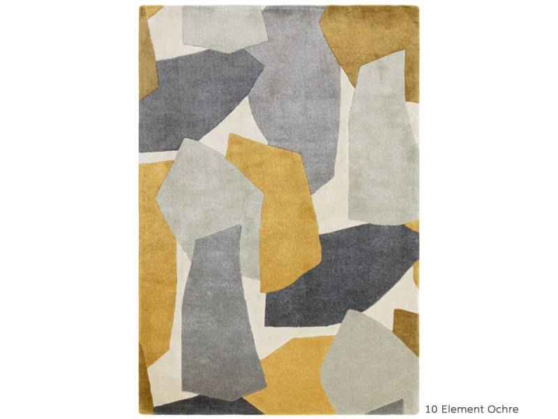 Romy element ochre rug