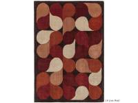 Romy rugs in jive red
