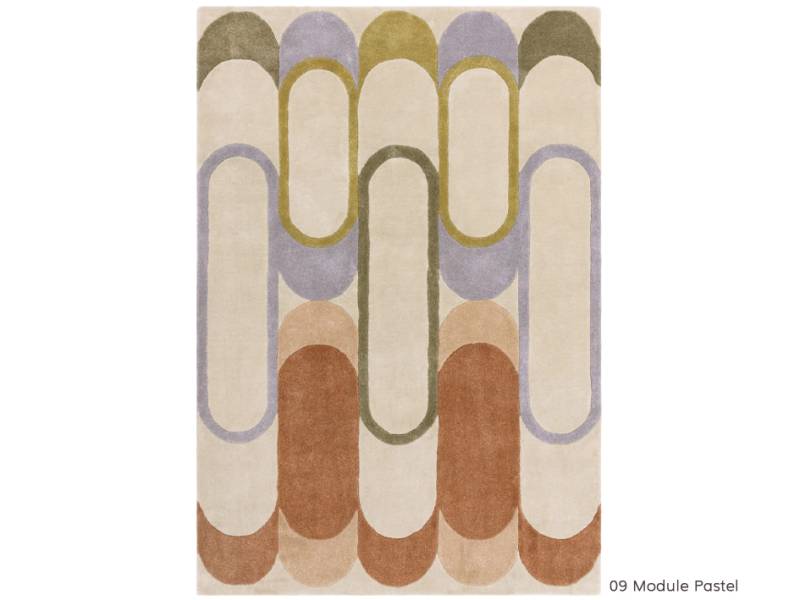 Romy rugs in module pastel