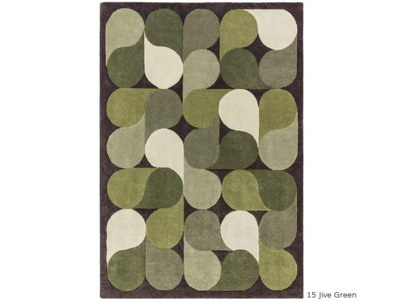Romy jive green rug