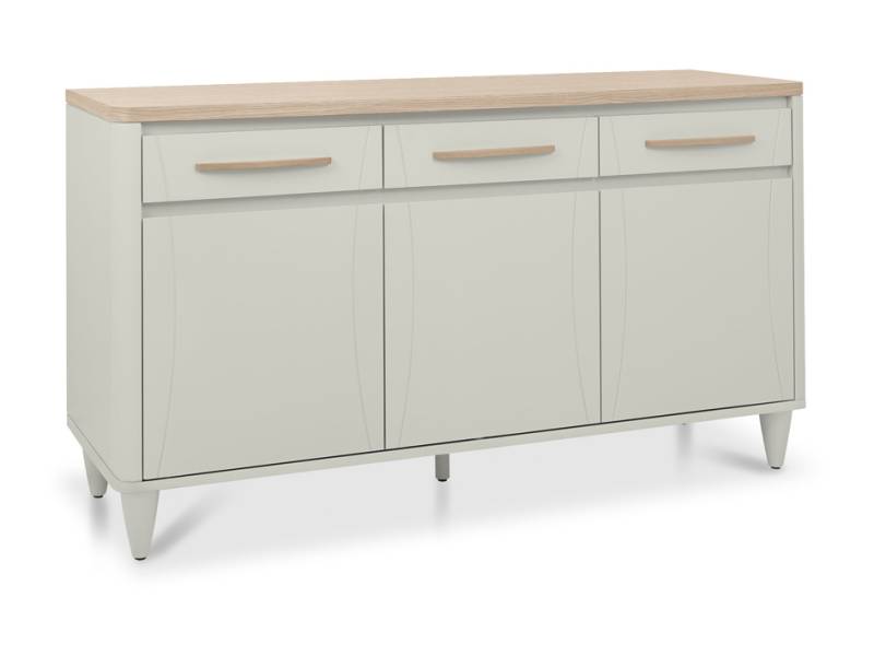 Wide Luca sideboards on a white background