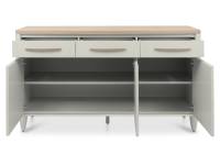 Luca sideboards wide on a white background