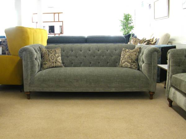 Karter three seat sofa for sale in the showroom