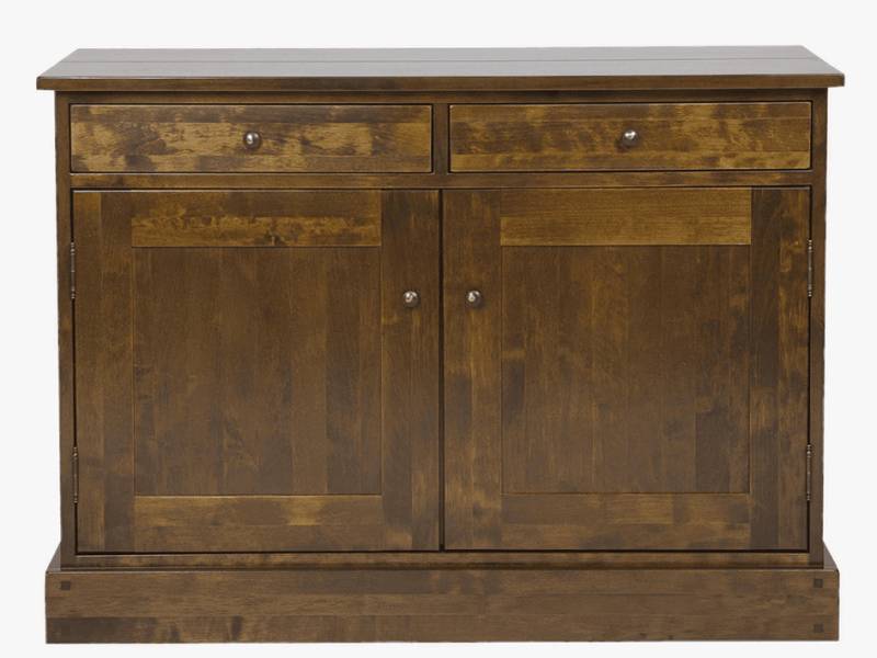Garrat 2 door 2 drawer sideboard in dark wood finish