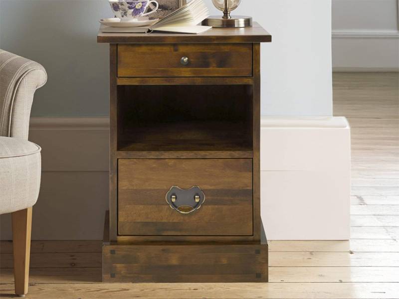 Laura Ashley Garrat 2 drawer side table