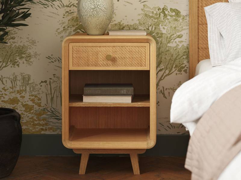 Laura Ashley Millen 1 drawer bedside