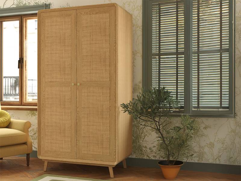 Laura Ashley Millen Wardrobe open