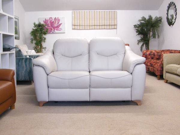 G Plan Jackson 2 seater leather sofa