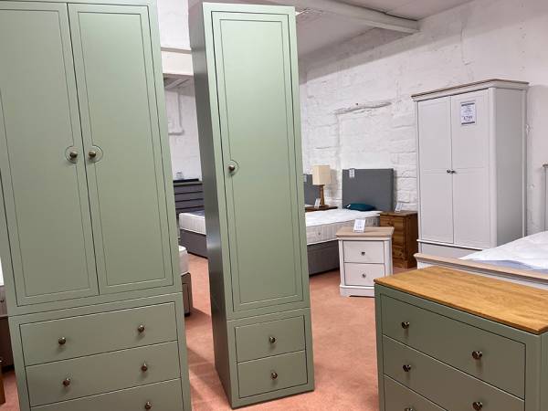 Florence single door wardrobe