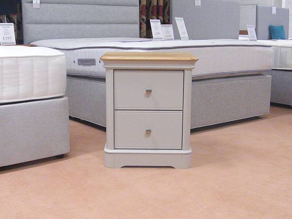 Capri Large 2 Drawer Bedside