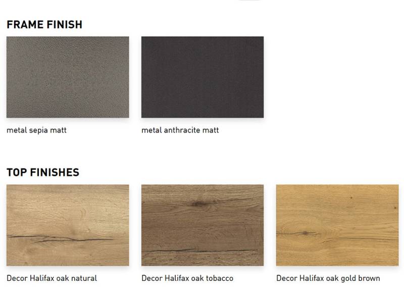 Rid dining table finishes