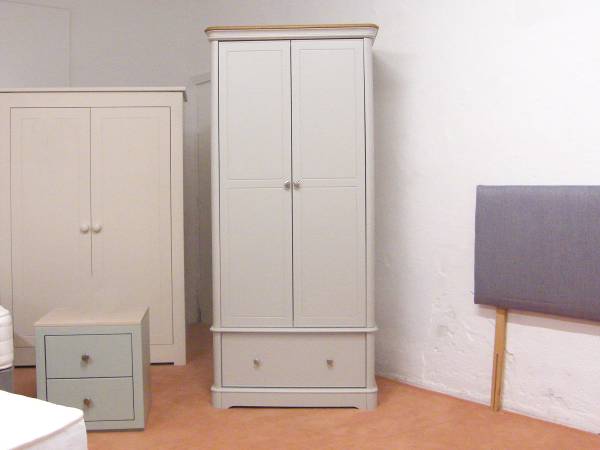 Capri 2 Door 1 x Drawer Wardrobe