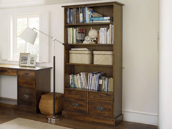 Laura Ashley Garrat 4 drawer single bookcase
