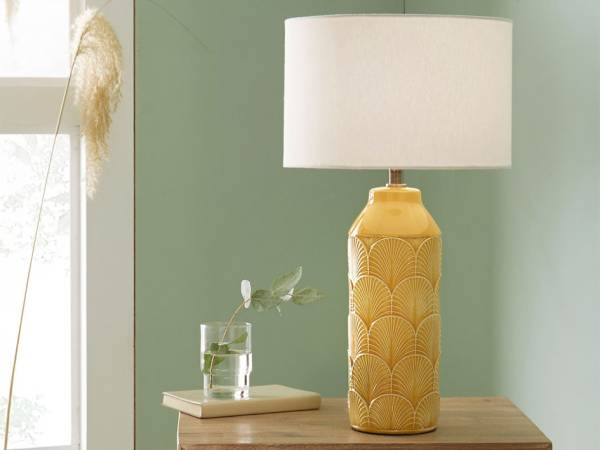 Bethan Embossed Table Lamp