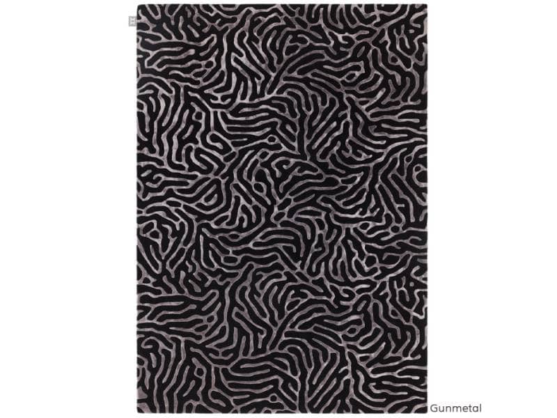 Katherine Carnaby Coral Gunmetal Rug