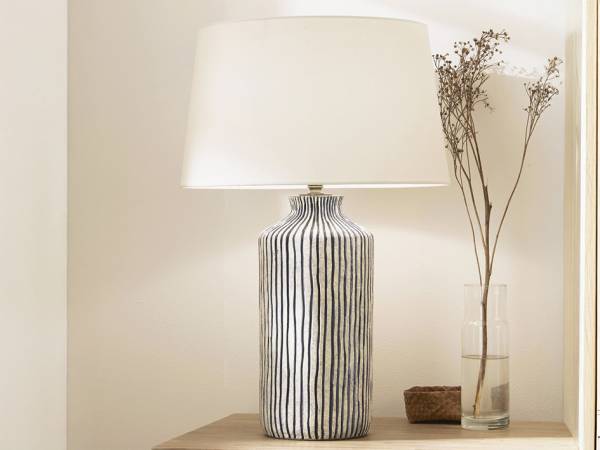 Bude Stoneware Table Lamp
