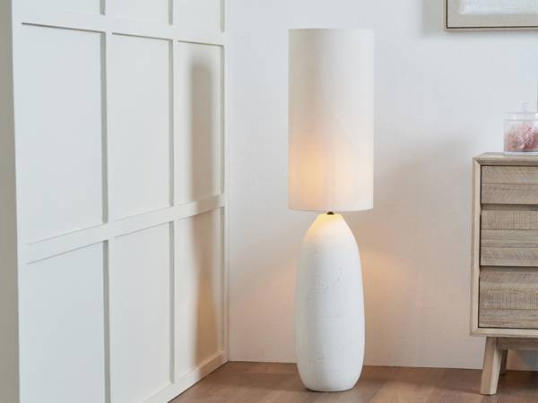 Erika White Floor Lamp