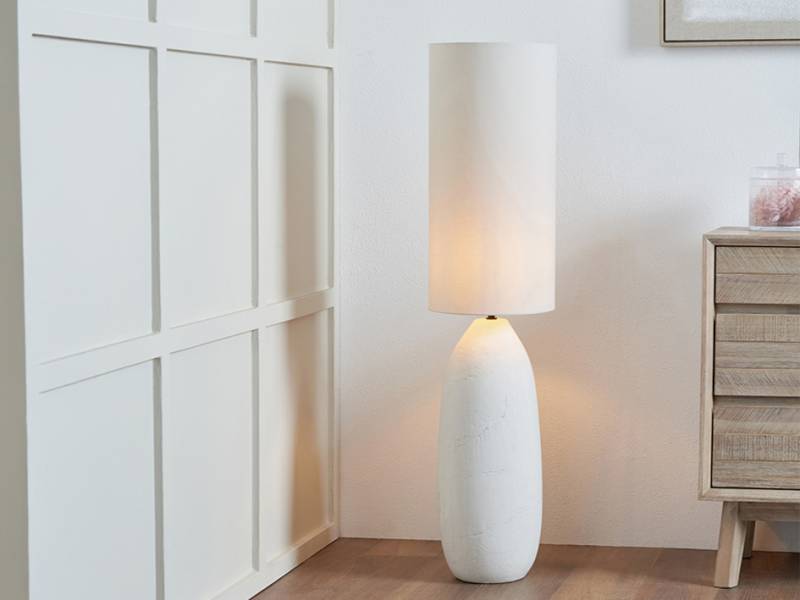 Erika White Floor Lamp