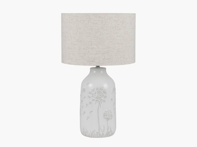 Flora White Lamp