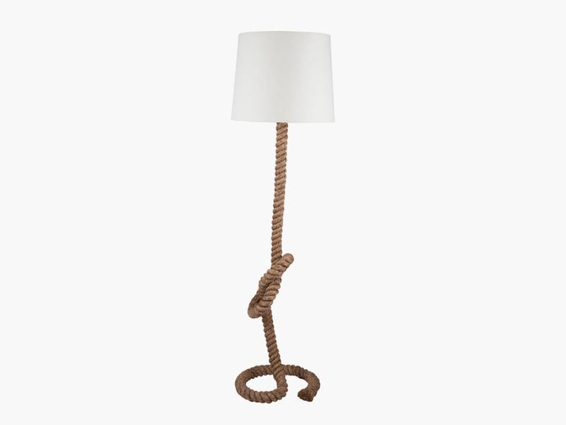 Martindale Rope Knot and Jute Floor Lamp