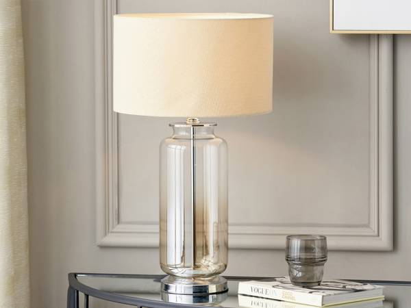Vivienne Lustre Ombre Glass Lamp
