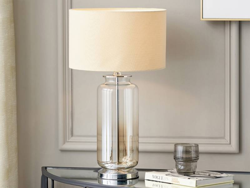 Vivienne Lustre Ombre Glass Lamp
