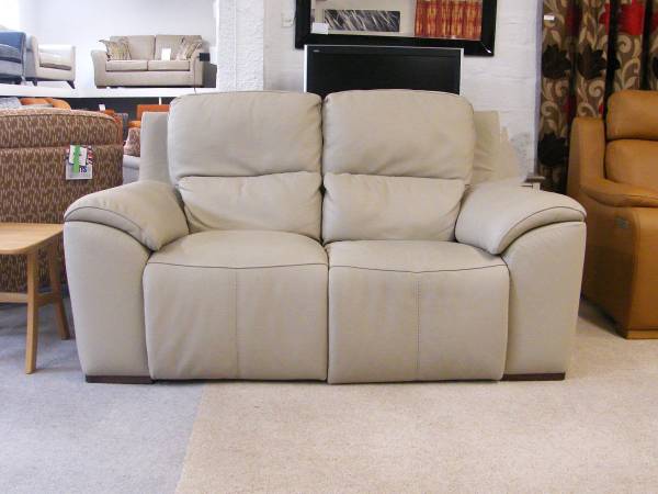 Calia Italia Omelia Leather 2 Seat Sofa