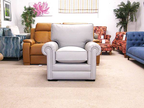 Parker Knoll Canterbury Leather Arm Chair