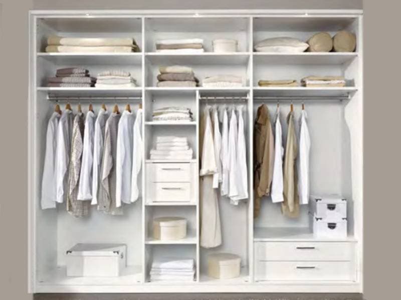 Cello wardrobe interior options