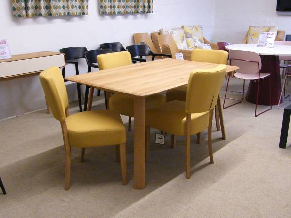 Autumn Scandi Dining Set Table & 4 Chairs