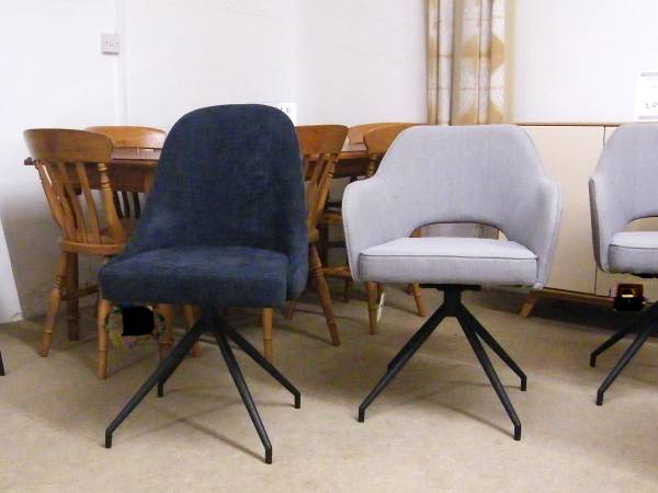 1 x Natalie Swivel Chair & 2 x Cloud Swivel Chairs