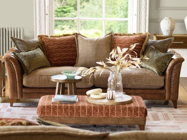 Sabrina scatter back sofa