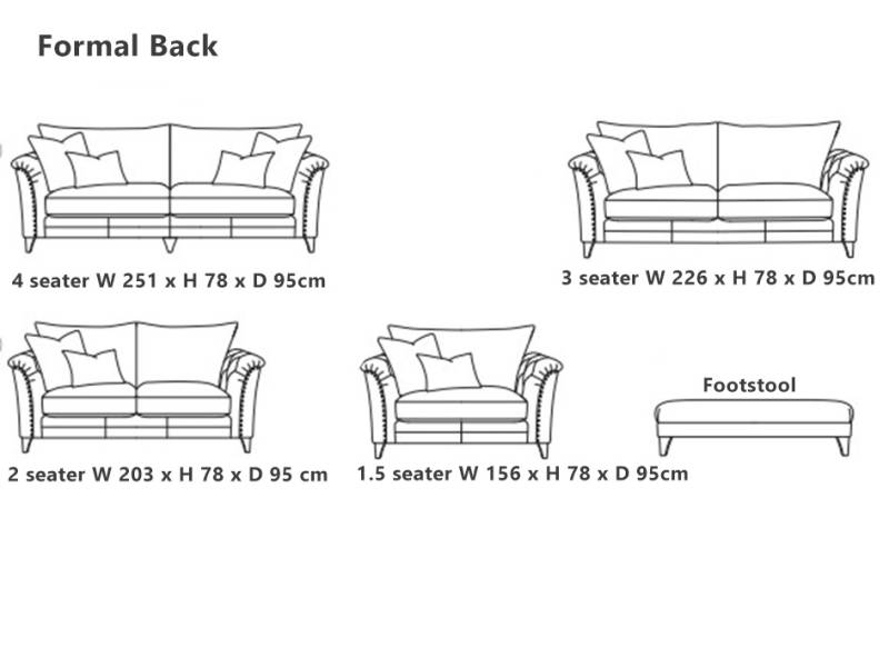 Sabrina sofa formal back configuration