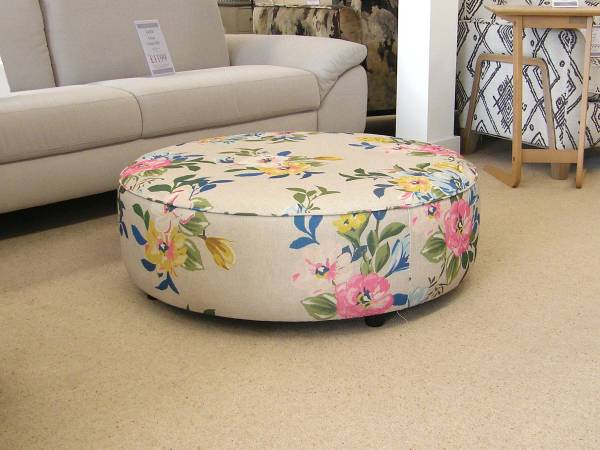 Large Round Footstool