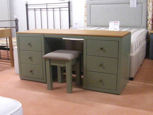 Florence 6 x Drawer Dressing Table & Stool